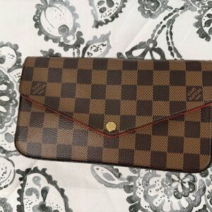 Louis Vuitton Pochette Felicie (damier ebene)